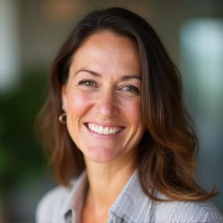 Portrait de Marie Leblanc, Responsable RH à Paris, cliente Énergie Vitalité.